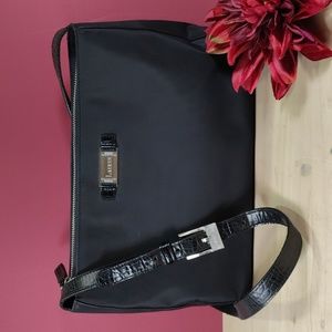 LAUREN by Ralph Lauren black shoulder bag